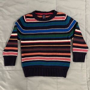 Gap Colorful Striped Sweater 2 years